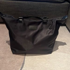 Like new Lipault tote purse. Black, gorgeous!